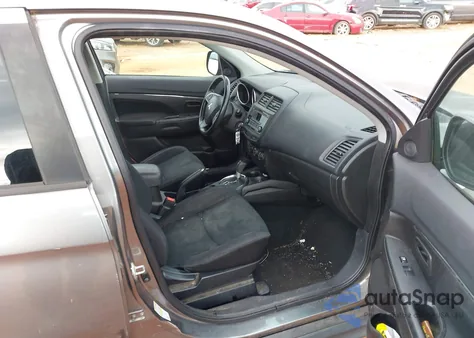 2015 Mitsubishi Outlander Sport Es from USA, damaged, VIN 4A4AP3AWXFE046377